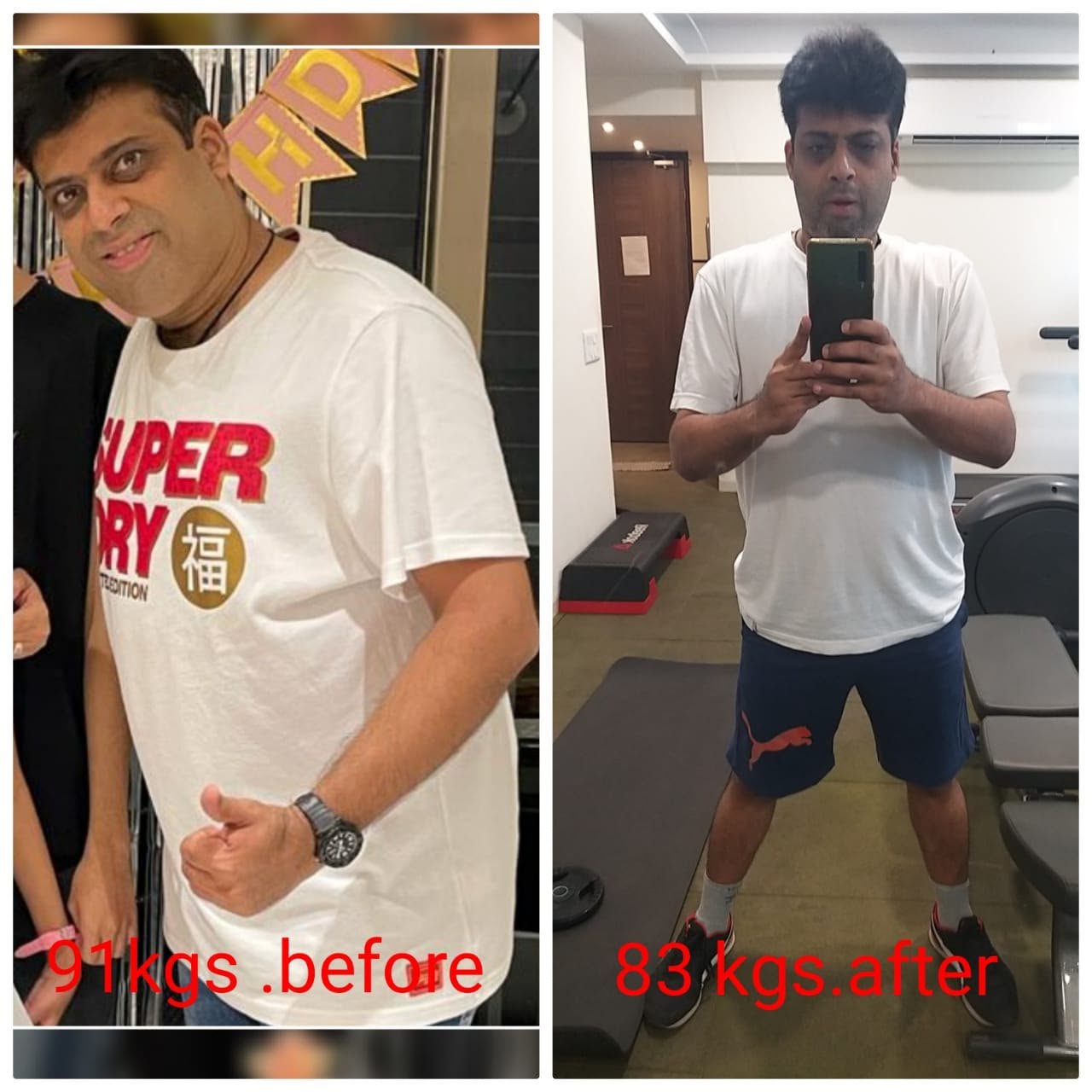 Before and After Transformation 9